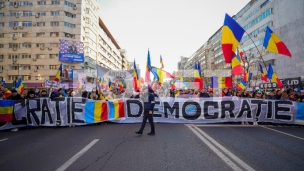 Protest pristalica Đorđeskua